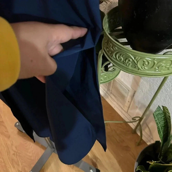 H&M navy shortsleeved dress size 2 - Picture 8 of 11